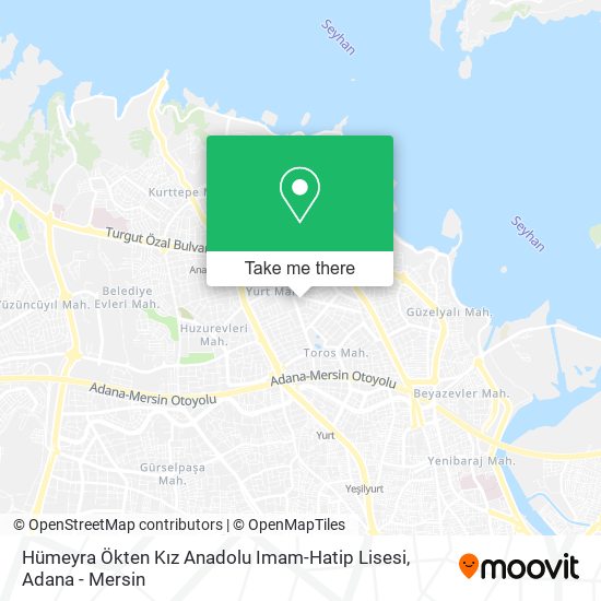 Hümeyra Ökten Kız Anadolu Imam-Hatip Lisesi map
