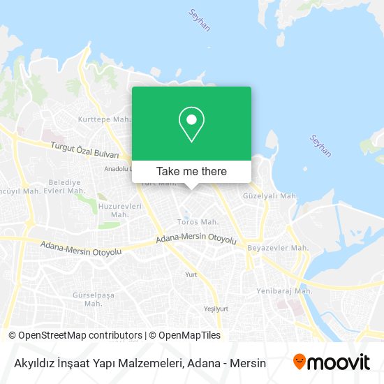 Akyıldız İnşaat Yapı Malzemeleri map