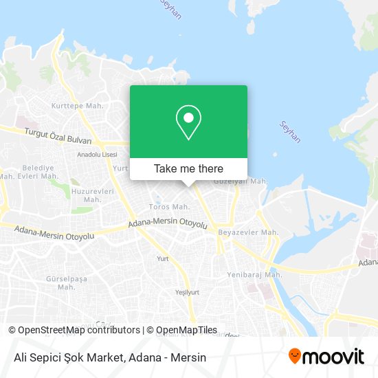 Ali Sepici Şok Market map