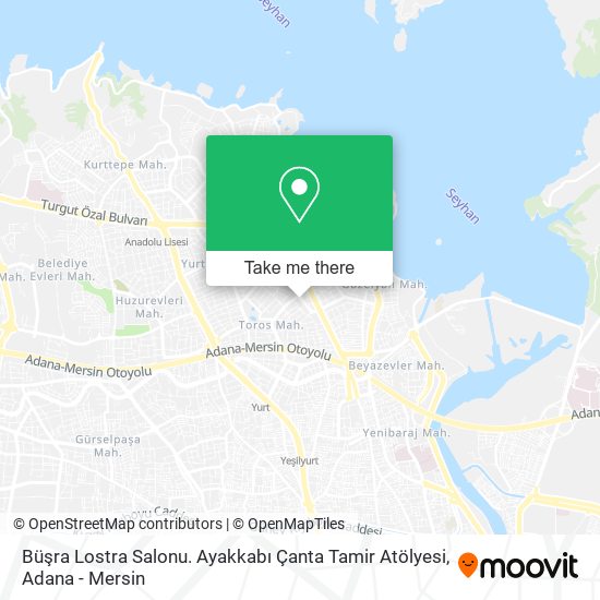 Büşra Lostra Salonu. Ayakkabı Çanta Tamir Atölyesi map