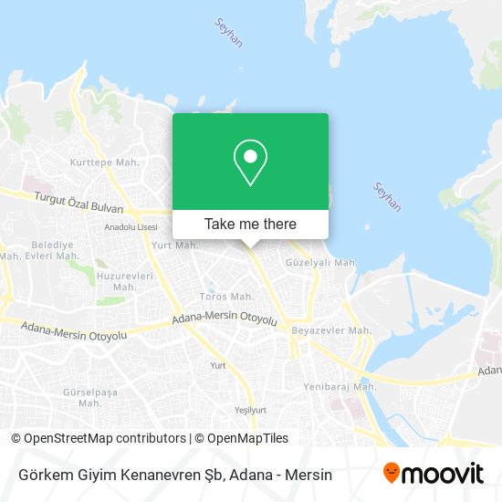 Görkem Giyim Kenanevren Şb map