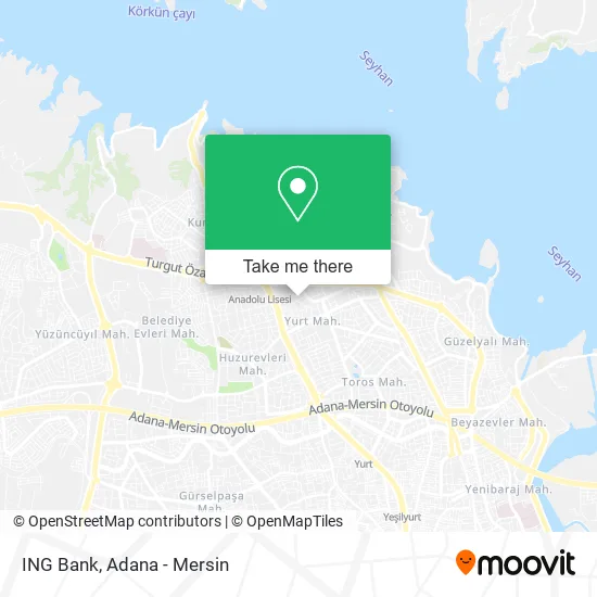 ING Bank map