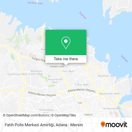 Fatih Polis Merkezi Amirliği map