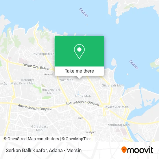 Serkan Ballı Kuafor map