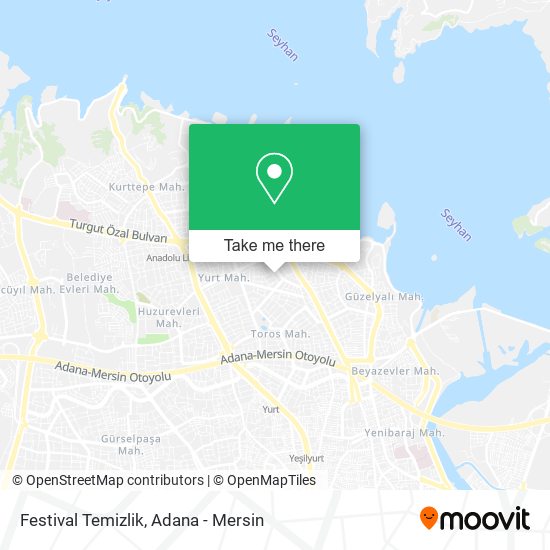 Festival Temizlik map