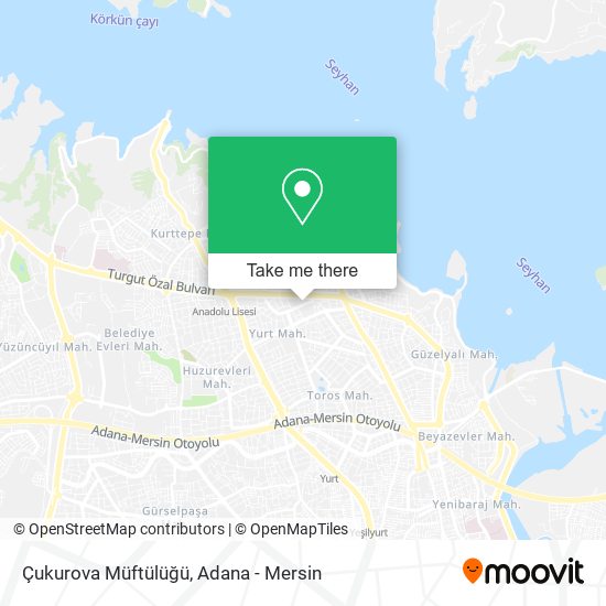 Çukurova Müftülüğü map