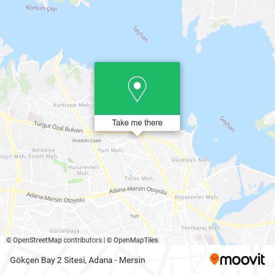 Gökçen Bay 2 Sitesi map