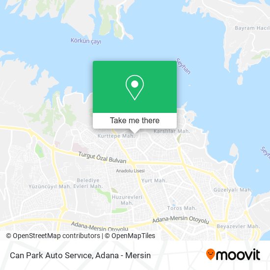 Can Park Auto Servıce map