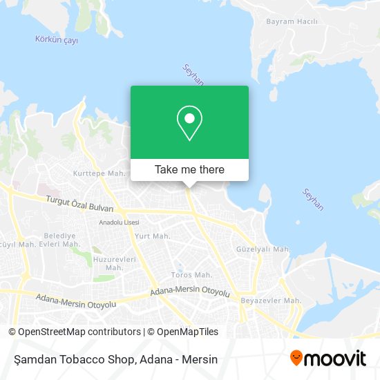 Şamdan Tobacco Shop map