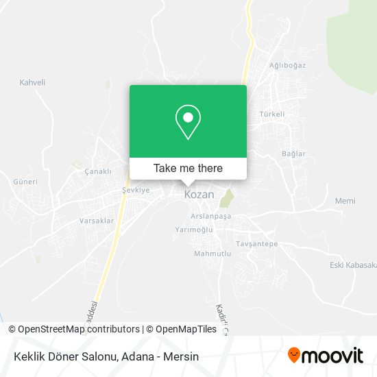 Keklik Döner Salonu map