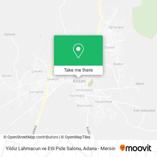 Yildiz Lahmacun ve Etli Pide Salonu map