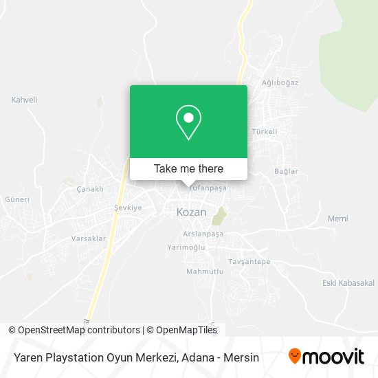 Yaren Playstation Oyun Merkezi map