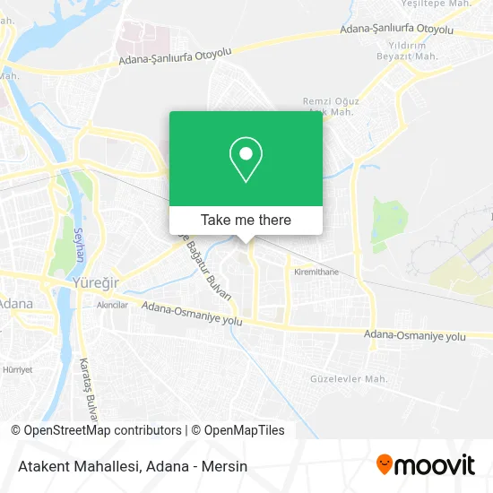 Atakent Mahallesi map