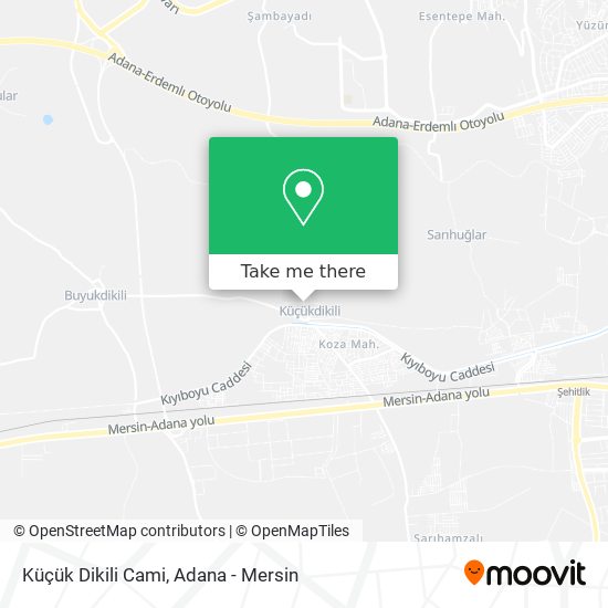 Küçük Dikili Cami map
