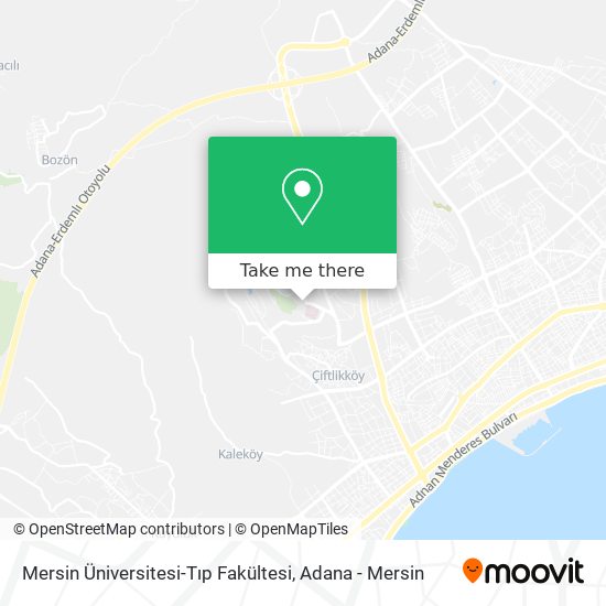 Mersin Üniversitesi-Tıp Fakültesi map