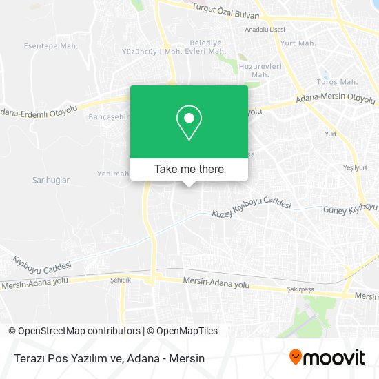 Terazı Pos Yazılım ve map