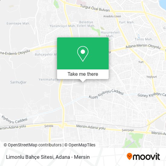 Limonlu Bahçe Sitesi map