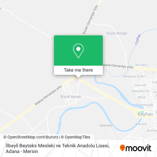 İlbeyli Beyteks Mesleki ve Teknik Anadolu Lisesi map