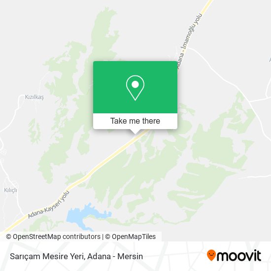 Sarıçam Mesire Yeri map