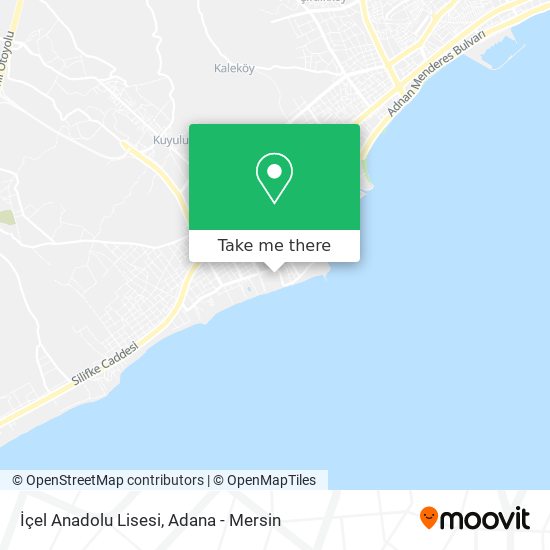 İçel Anadolu Lisesi map