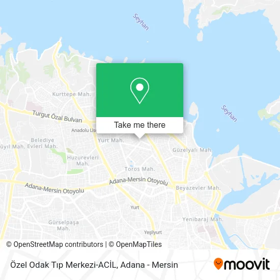 Özel Odak Tıp Merkezi-ACİL map