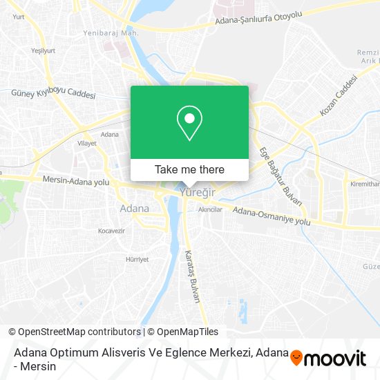 Adana Optimum Alisveris Ve Eglence Merkezi map