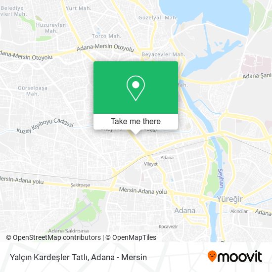 Yalçın Kardeşler Tatlı map