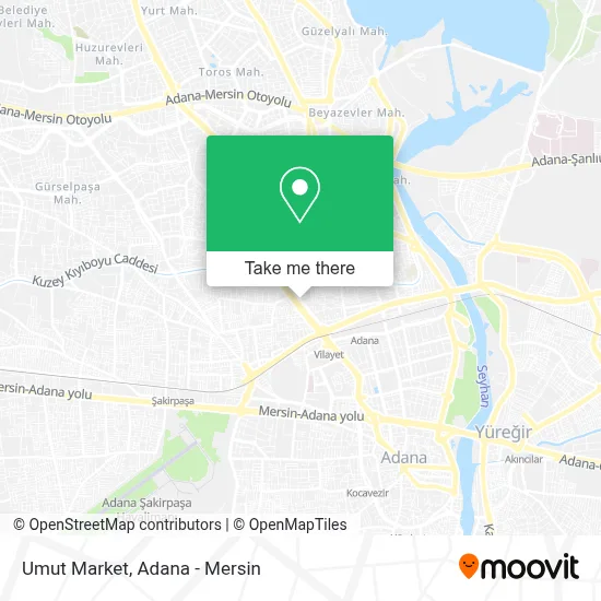 Umut Market map