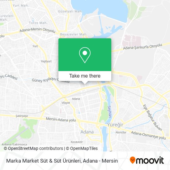 Marka Market Süt & Süt Ürünleri map