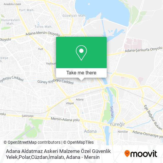 Adana Aldatmaz Askeri Malzeme Özel Güvenlik Yelek,Polar,Cüzdan,İmalatı map