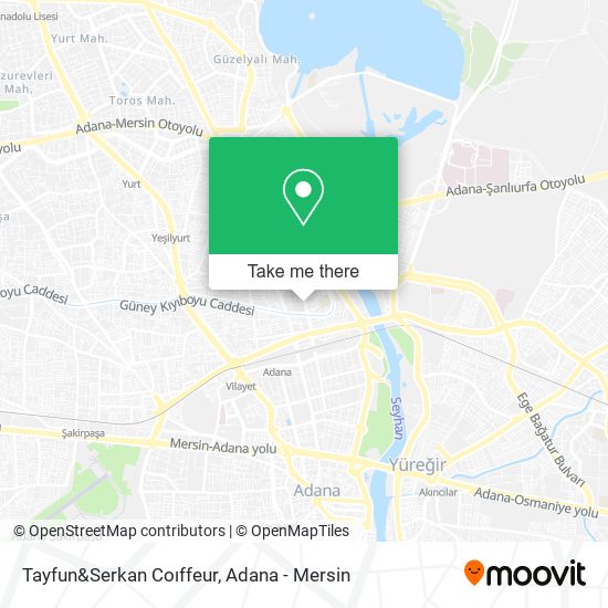 Tayfun&Serkan Coıffeur map