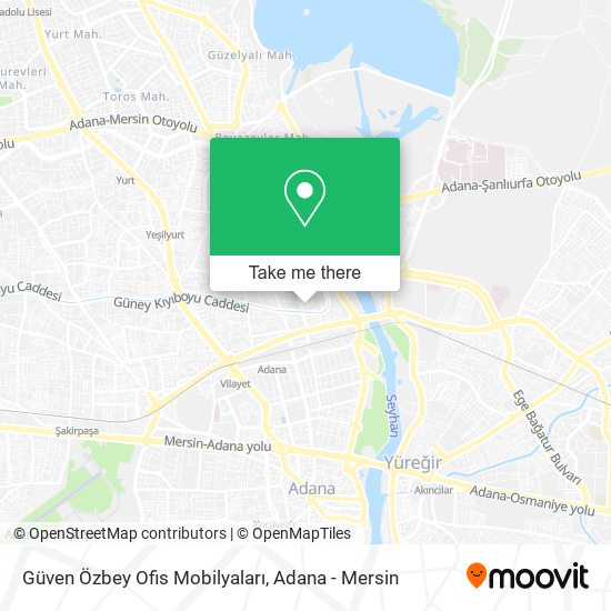 Güven Özbey Ofis Mobilyaları map