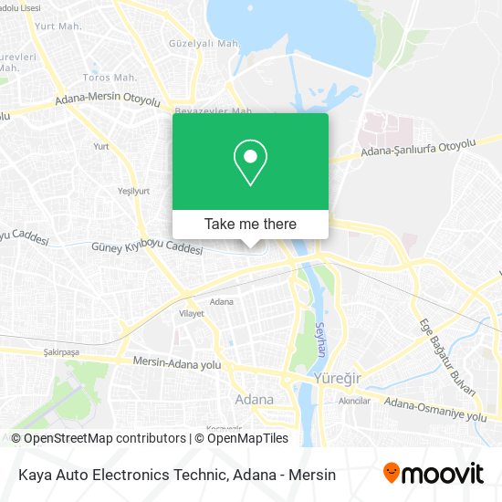 Kaya Auto Electronics Technic map