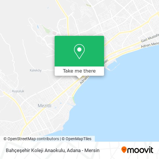 Bahçeşehir Koleji Anaokulu map
