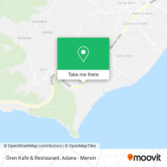 Ören Kafe & Restaurant map