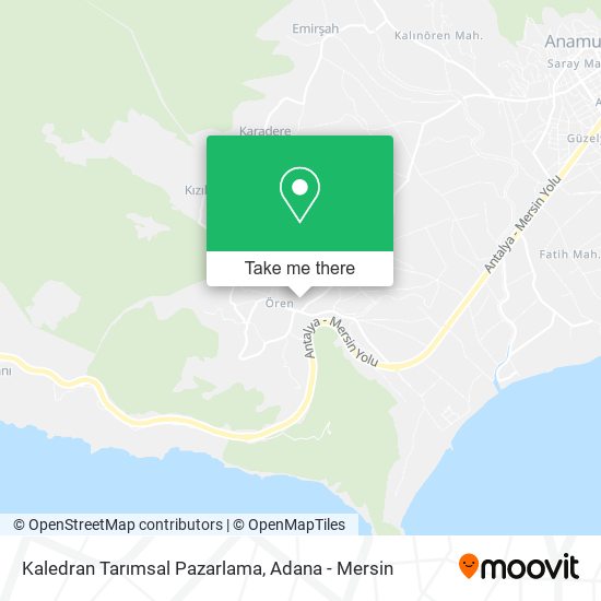 Kaledran Tarımsal Pazarlama map