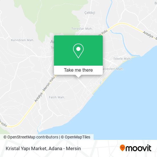 Kristal Yapı Market map