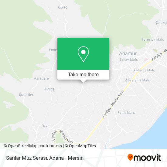 Sarılar Muz Serası map