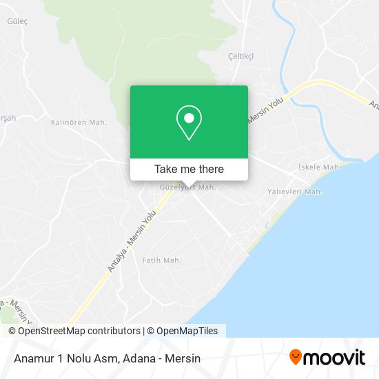 Anamur 1 Nolu Asm map