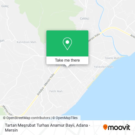 Tartan Meşrubat Turhas Anamur Bayii map