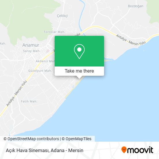 Açık Hava Sineması map
