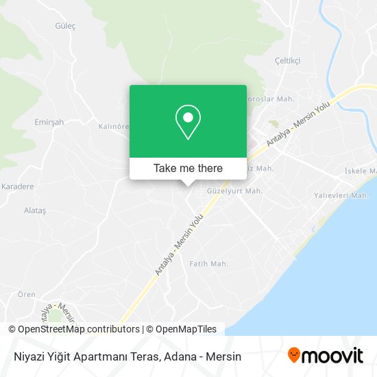 Niyazi Yiğit Apartmanı Teras map
