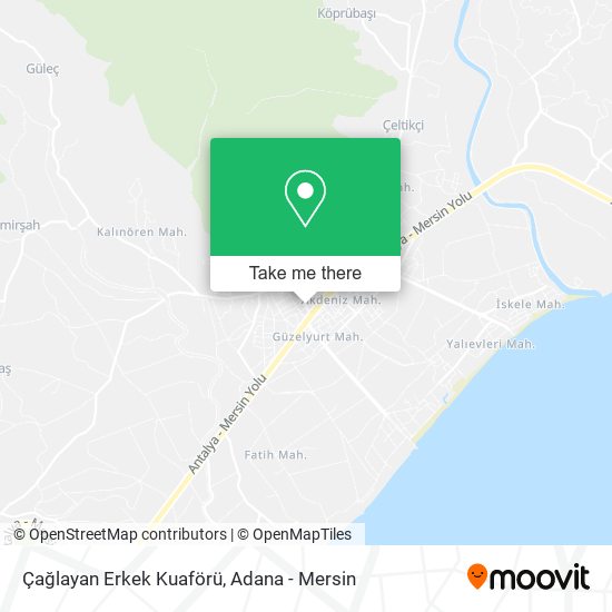 Çağlayan Erkek Kuaförü map