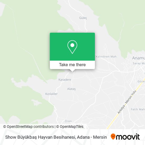 Show Büyükbaş Hayvan Besihanesi map