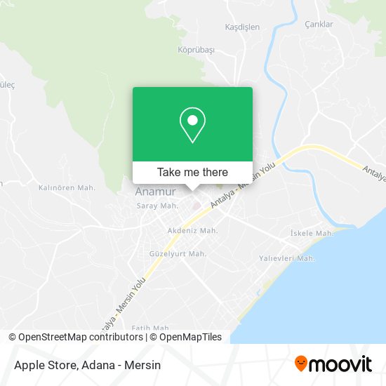 Apple Store map