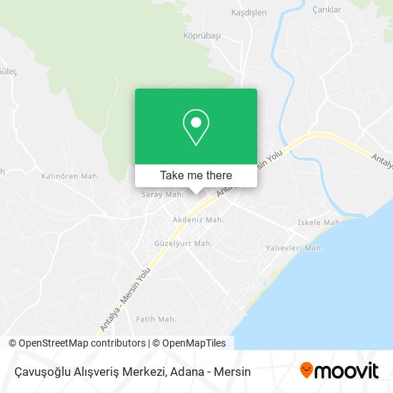 Çavuşoğlu Alışveriş Merkezi map
