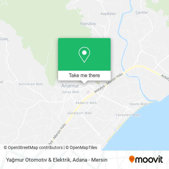 Yağmur Otomotıv & Elektrik map