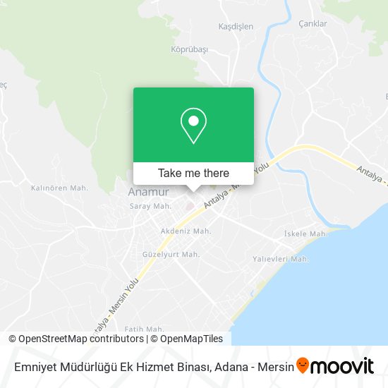 Emniyet Müdürlüğü Ek Hizmet Binası map