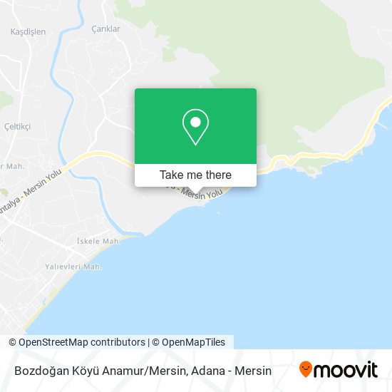 Bozdoğan Köyü Anamur/Mersin map