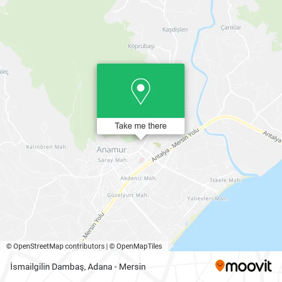 İsmailgilin Dambaş map